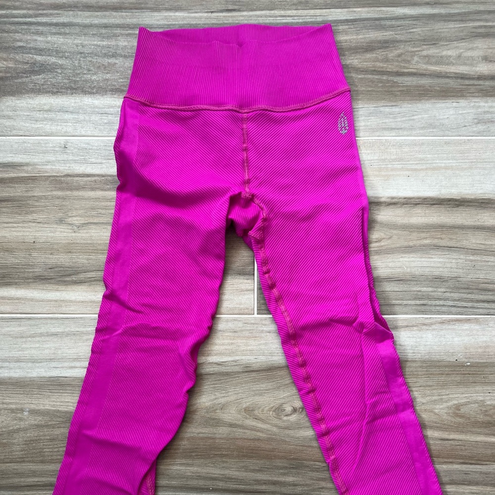 Free People Movement Free Throw High Waisted Legging - Magenta